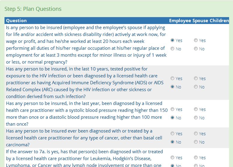 Plan Questions